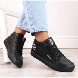 Černé zateplené tenisky Big Star EE274351 černá 1 Černé zateplené tenisky Big Star EE274351 černá 1