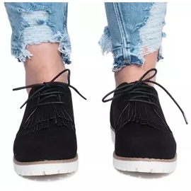 Mokasiny s černými třásněmi od Crushing Hard 1