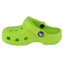 Pantofle Crocs Classic Clog Kids T Jr 206990-3UH zelený 1