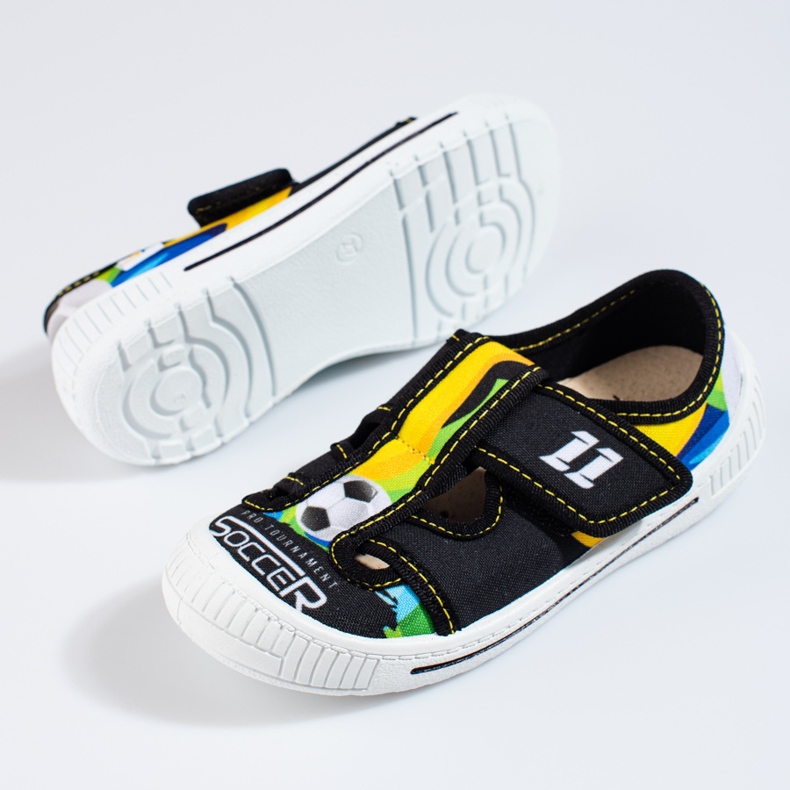 Shelovet vícebarevné pantofle pro kluka vícebarevný 1