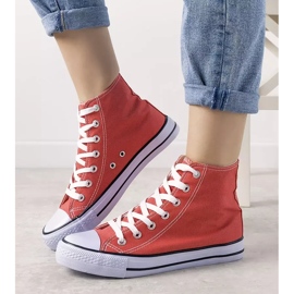 Kotníkové tenisky Coral Felis růžový 2