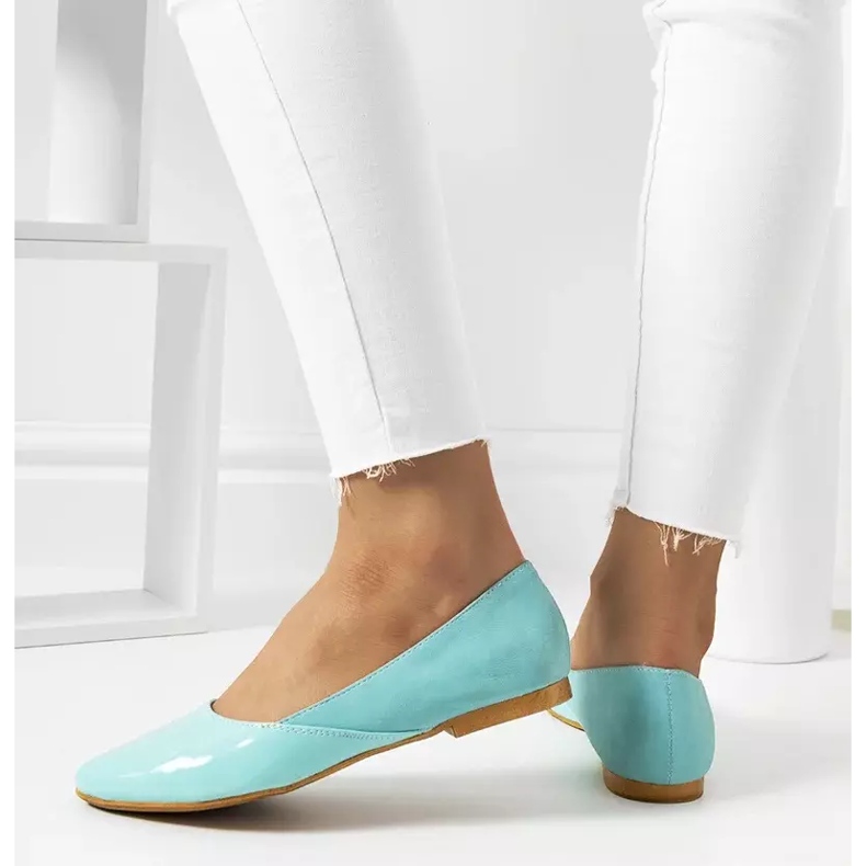 Modré baleríny Gambi modrý 2