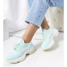 Zelené tenisky Barnes zelený 2