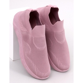 Ponožkové sportovní boty Goff Pink růžový 1