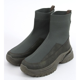 Ponožkové sportovní boty Goko Green zelená 1