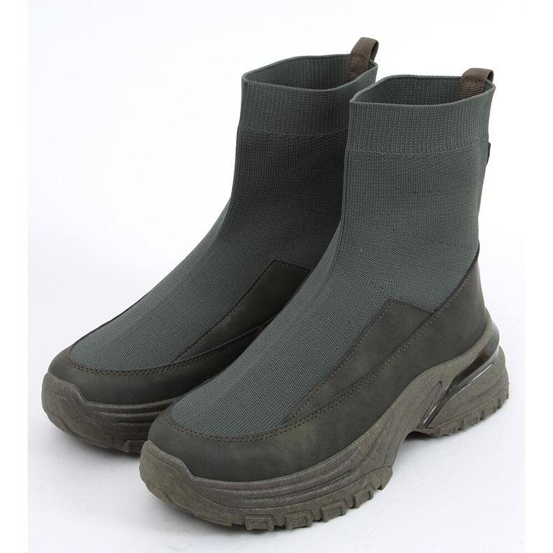 Ponožkové sportovní boty Goko Green zelená 1