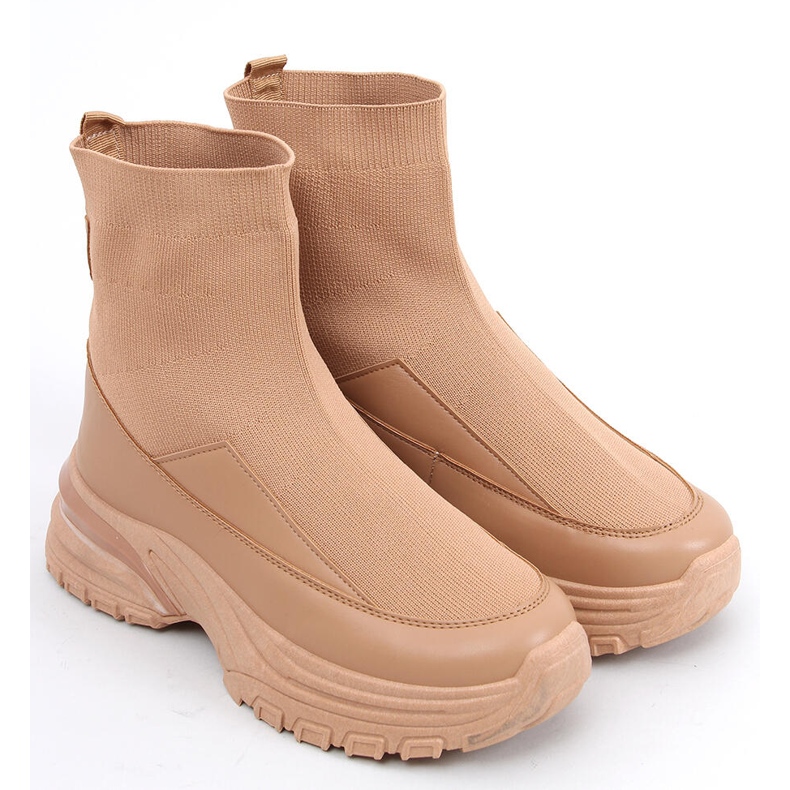 Goko Camel ponožky ponožky hnědý 1