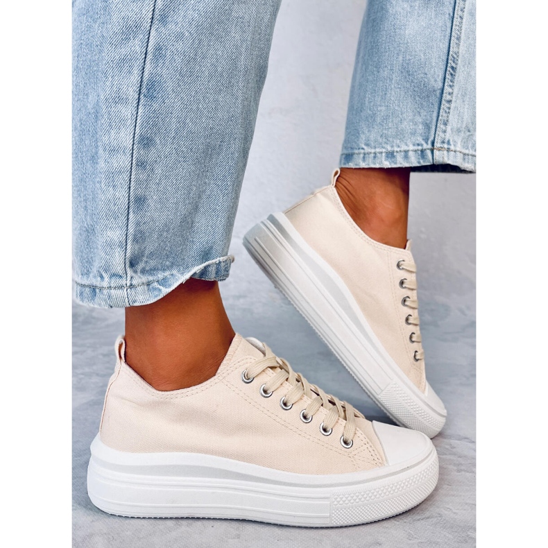 Dámské tenisky Ebbe Beige béžový 2