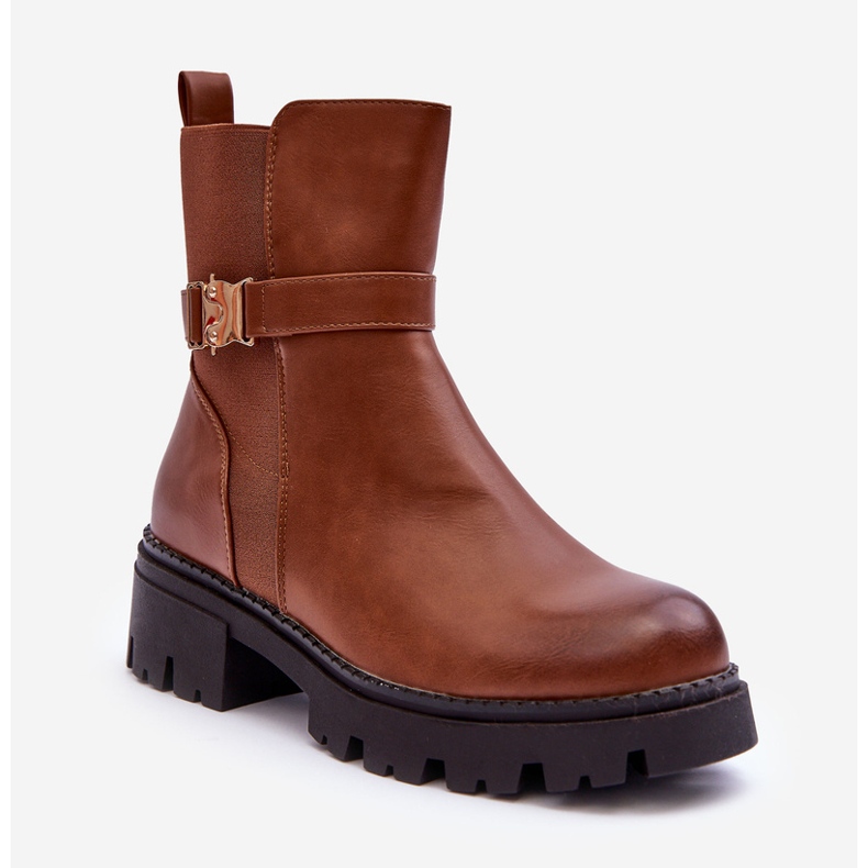 FB2 Dámské boty Jodhpur hnědé Elspetia hnědý 1