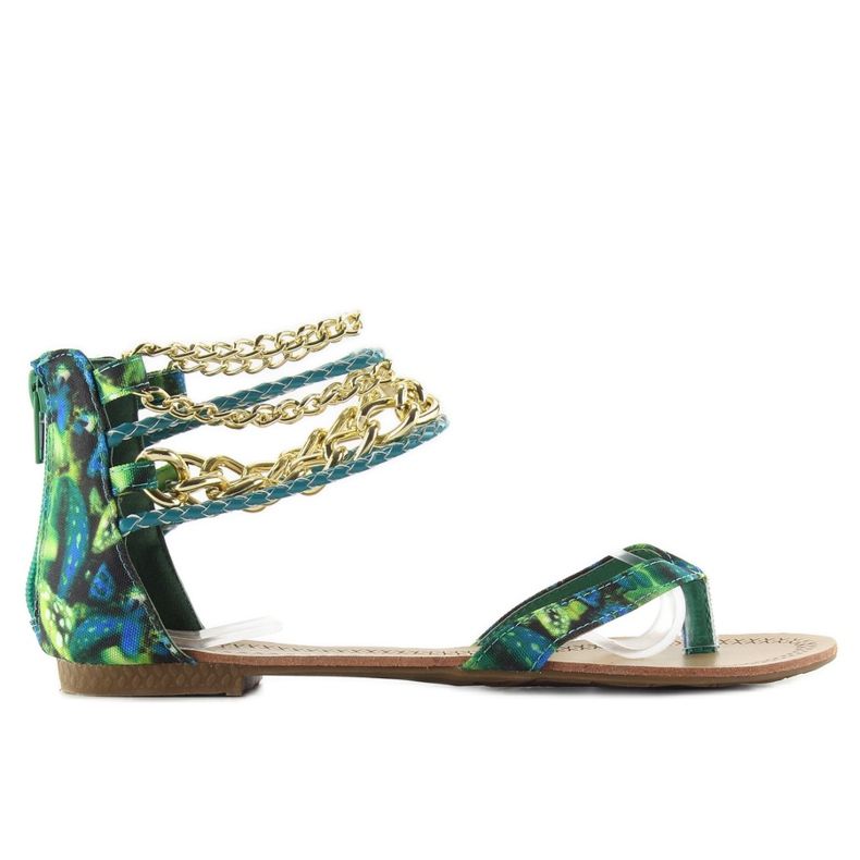 Žabky L797 Zelená 1