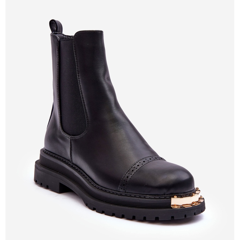 PG1 Dámské Chelsea Boots černé Nialee černá 1
