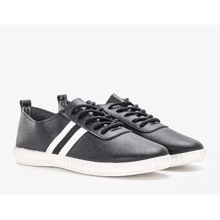 Pánské černé tenisky Aulin černá 1