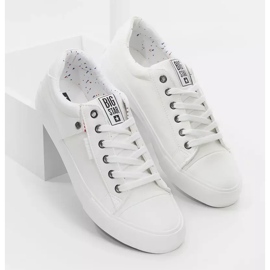 Bílé pánské tenisky Big Star GG174028 bílý 2