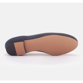 Marco Shoes Zlatě zdobené mokasíny modrý 4