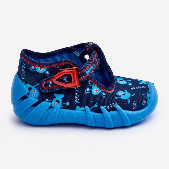 BEFADO S.A. Chlapecké pantofle Befado 110P476 Modré modrý 2