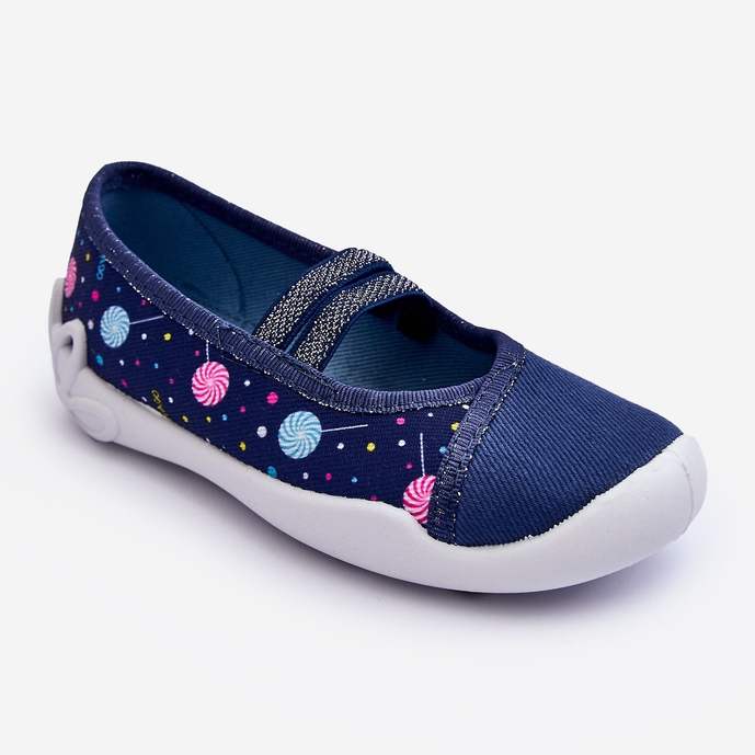 BEFADO S.A. Balerínové pantofle Befado 116X316 Námořnická modrá modrý 1