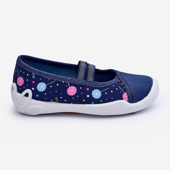 BEFADO S.A. Balerínové pantofle Befado 116X316 Námořnická modrá modrý 2