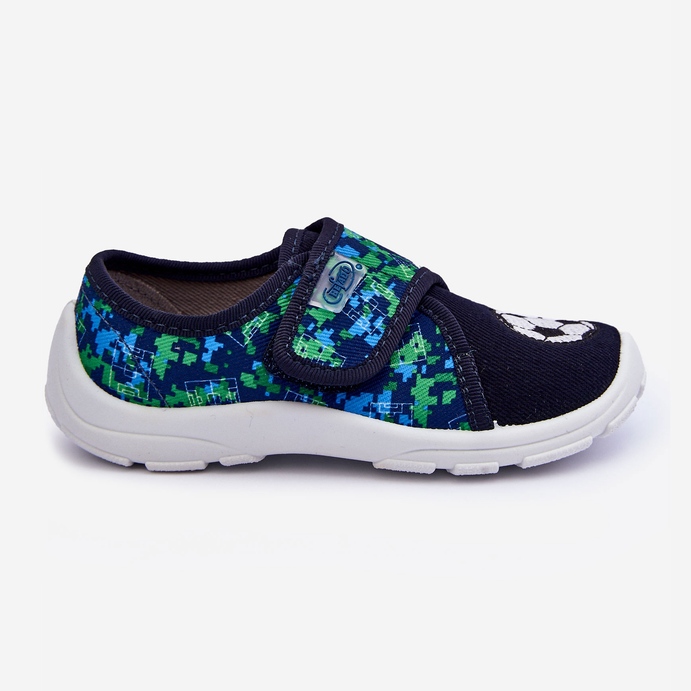 BEFADO S.A. Chlapecké plesové pantofle Befado 974X506 tmavě modrá modrý 2