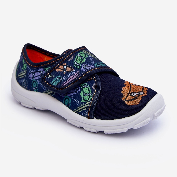 BEFADO S.A. Chlapecké pantofle Befado 974X503 Námořnická modrá modrý 1