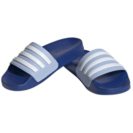 Pantofle adidas Adilette Shower K Jr IG4875 modrý 1