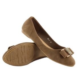 Baleríny úhledné 301-7 khaki 1
