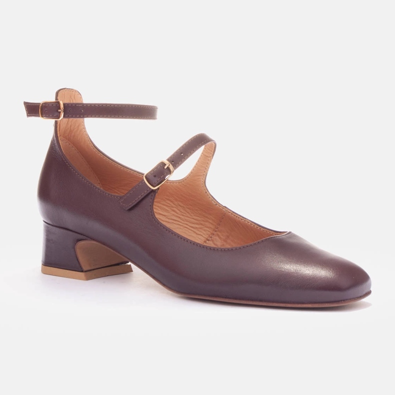 Marco Shoes Lodičky se sponou červené 1 Marco Shoes Lodičky se sponou červené 1