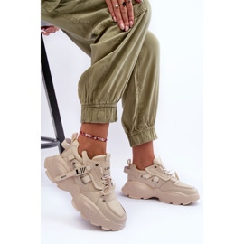 Sportovní tenisky GOE MM2N4015, béžové béžový 1 Sportovní tenisky GOE MM2N4015, béžové béžový 1