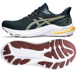 Asics GT-2000 12 M běžecké boty 1011B691 401 French Blue zelená 1 Asics GT-2000 12 M běžecké boty 1011B691 401 French Blue zelená 1
