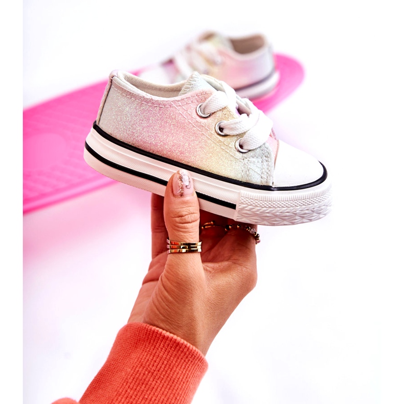 PA1 Dětské tenisky Multicolor Effy vícebarevný 4