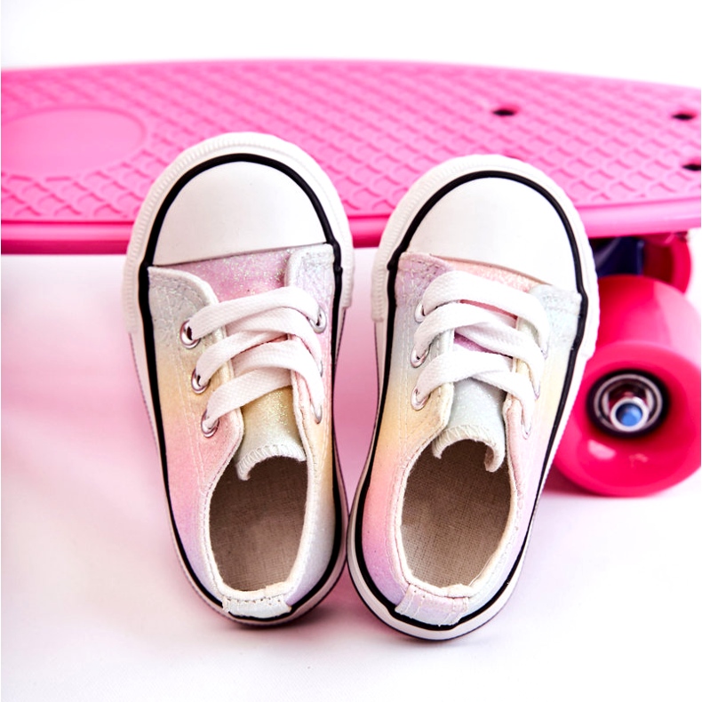 PA1 Dětské tenisky Multicolor Effy vícebarevný 3