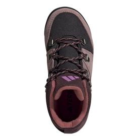 Boty Adidas Terrex Snowpitch Jr IF7506 fialová 1