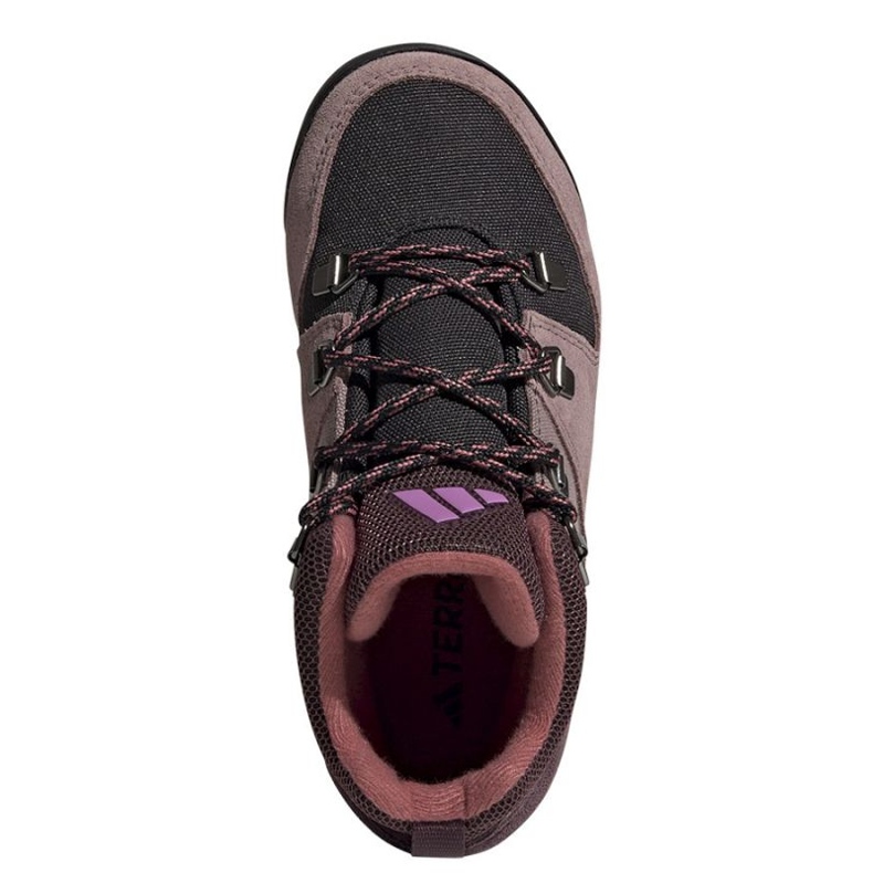 Boty Adidas Terrex Snowpitch Jr IF7506 fialová 1