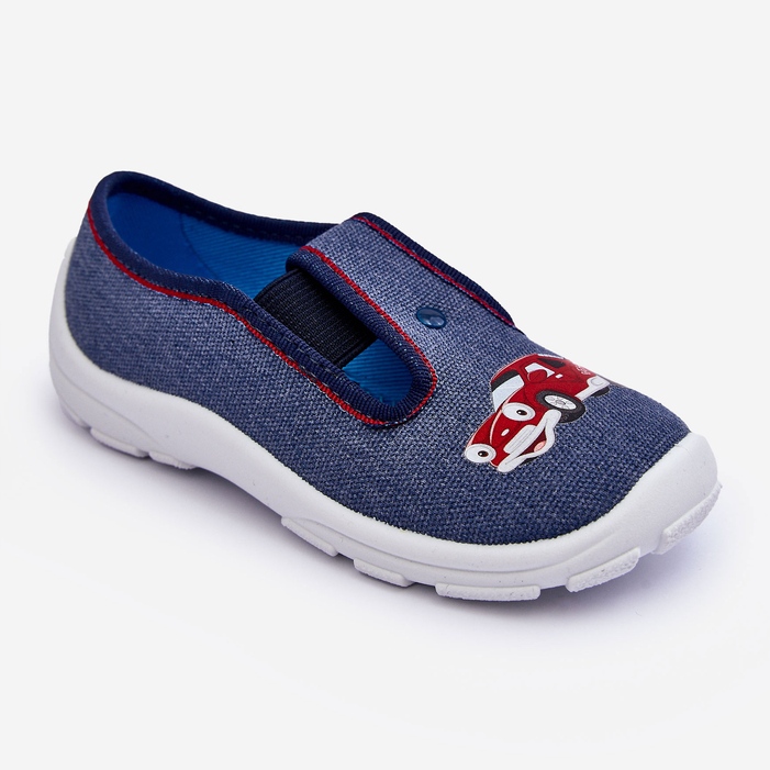 BEFADO S.A. Boty Befado Pantofle 975X180 Modré modrý 1