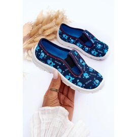 BEFADO S.A. Boty Pantofle Befado Slip-on 975X177 Modré modrý 5
