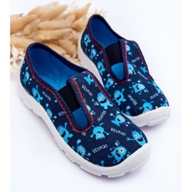 BEFADO S.A. Boty Pantofle Befado Slip-on 975X177 Modré modrý 6