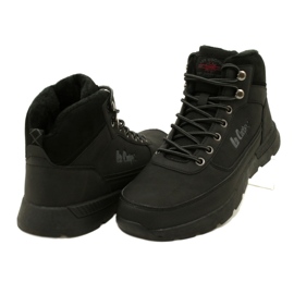 Pánská zimní turistická obuv Lee Cooper LCJ-23-31-3048M černá černý 3