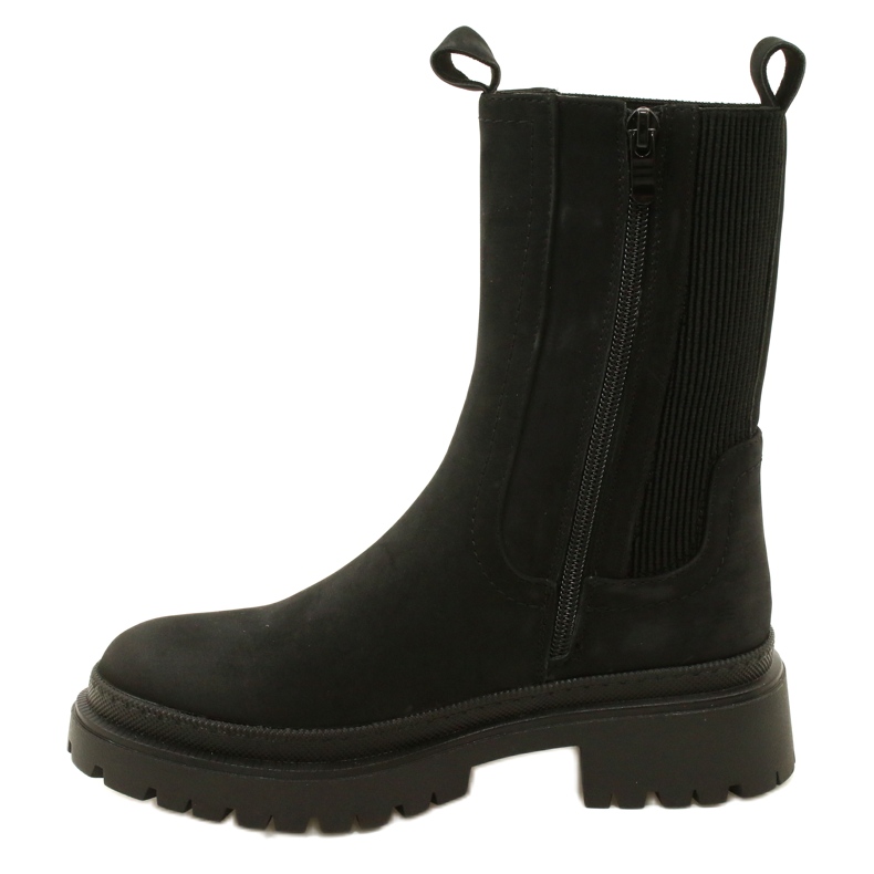 Vysoce izolované ženy Elevento 23BT35-6440 Black Boots černá 1