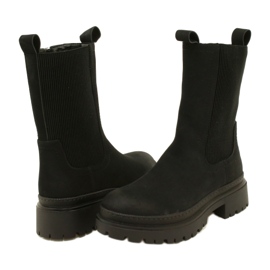 Vysoce izolované ženy Elevento 23BT35-6440 Black Boots černá 3