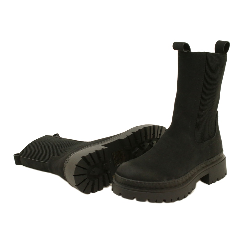 Vysoce izolované ženy Elevento 23BT35-6440 Black Boots černý 5