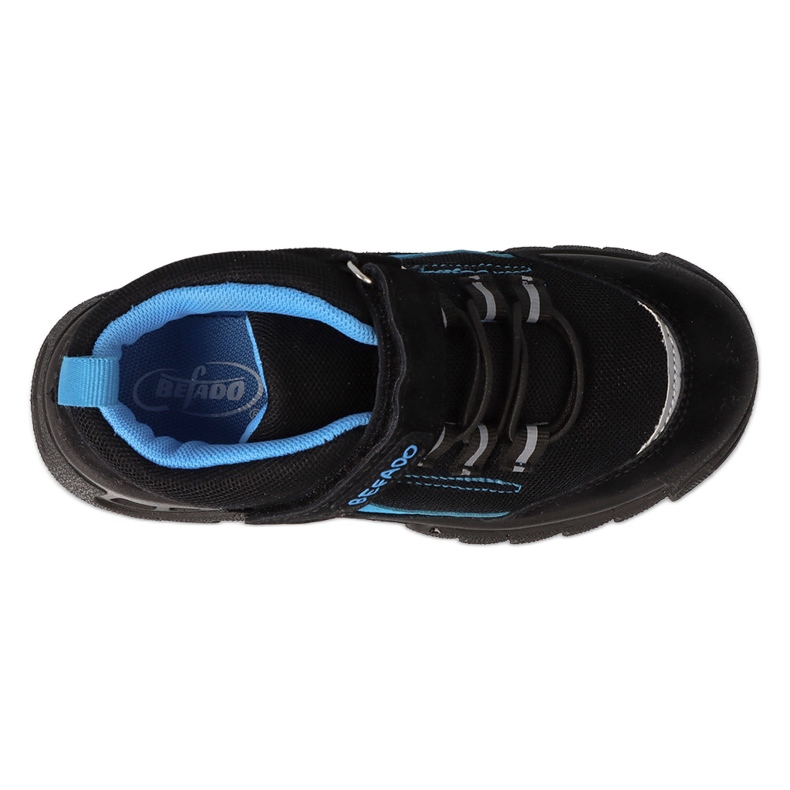 Dětské boty Befado černá / tyrkysová 515X002 1