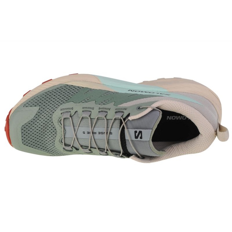 Sportovní terénní boty Salomon Sense Ride 5 472123 zelené zelená 2