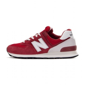 Boty New Balance M U574WQ2 červený 1