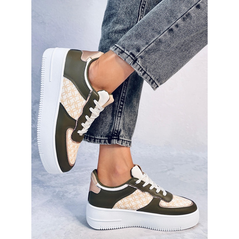 Dámské sportovní boty Glovi Green zelená 2