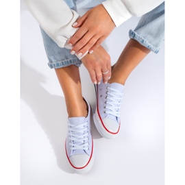 Klasické bílé dámské tenisky Shelovet bílý 1