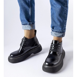 Černé krátké klasické dělníky Aristide černá 1