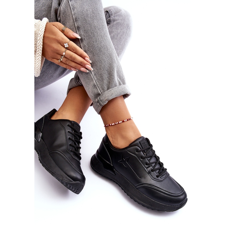 Dámská klasická sportovní obuv Big Star MM274223 Černá 1