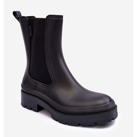 Matné holínky Big Star MM274695 černé černá 1