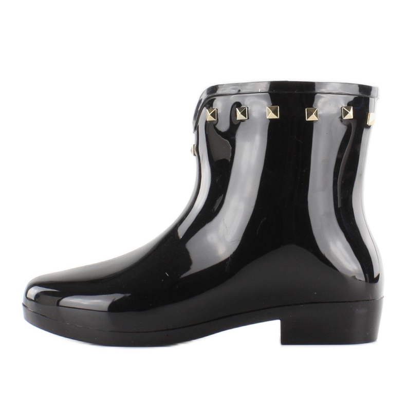 Boty Jodhpur s cvočky 2281 Black černý 1