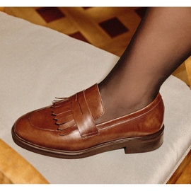 Marco Shoes Fallon mokasíny hnědý 1