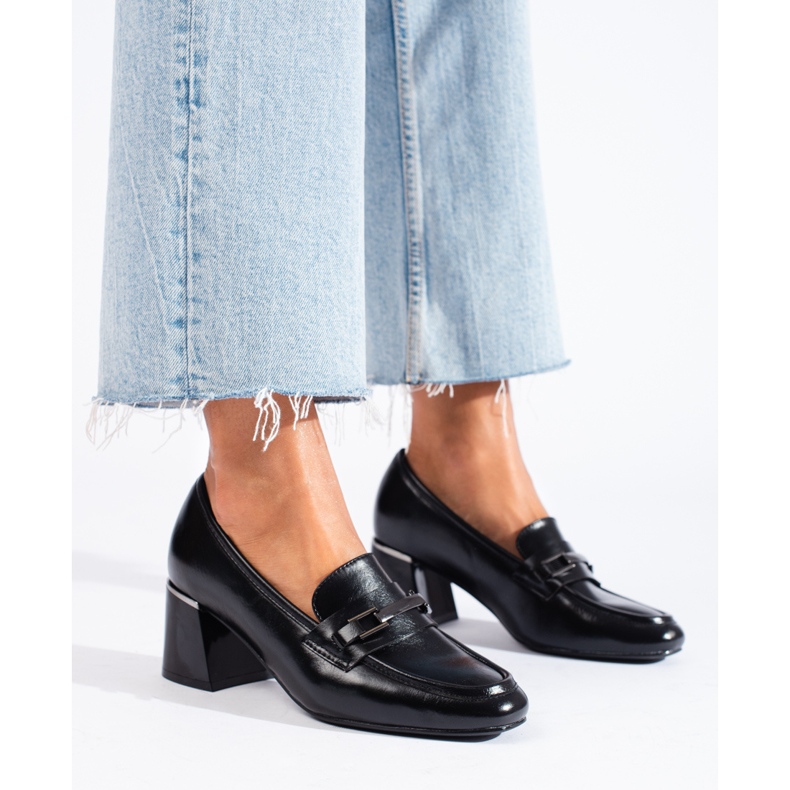 Černé elegantní dámské boty Shelovet černá 1